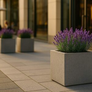 Donica betonowa CUBO 50x50x50 cm BETONOVA