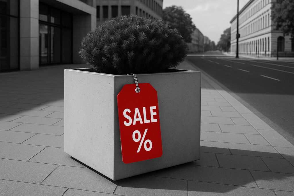 wyprzedaż produktów Betonova