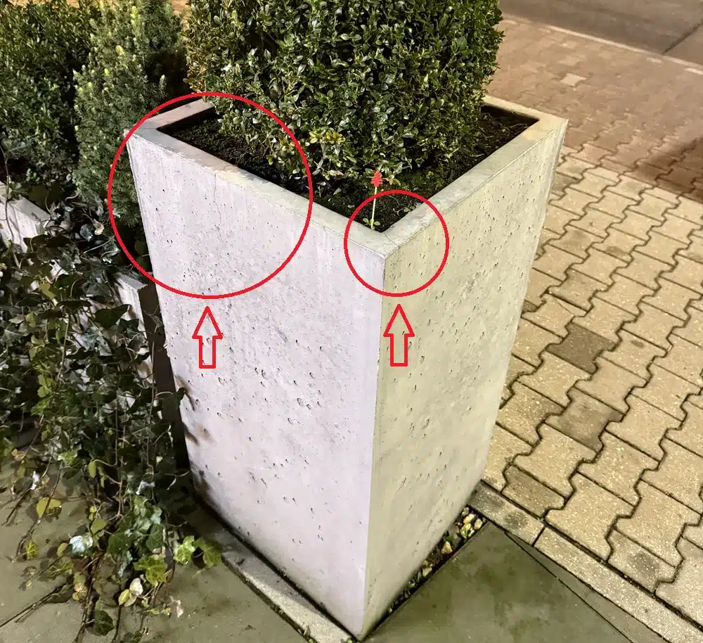 donice betonowe - 10 najczęstszych błędów przy wyborze